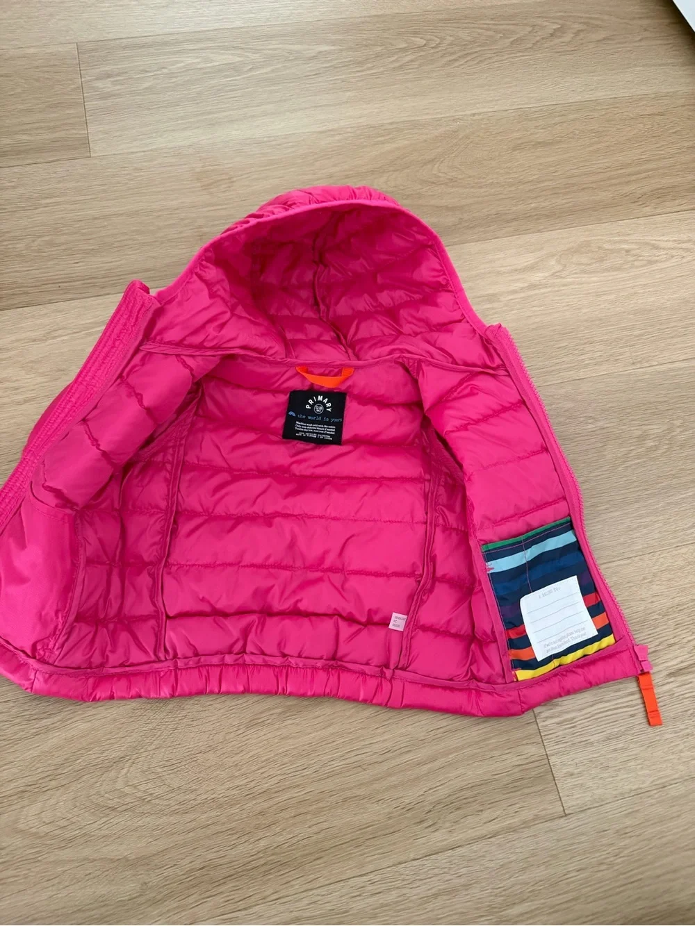 Primary Lightweight Puffer Jacket - Size 12-18 months